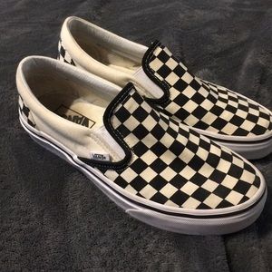 checkered vans